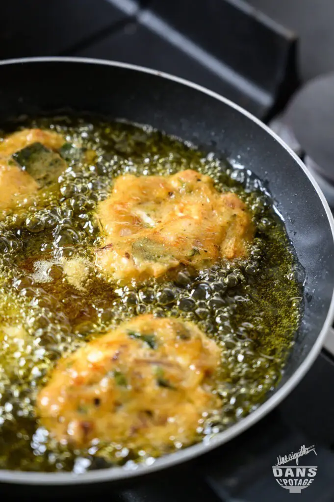 beignet de courgette 