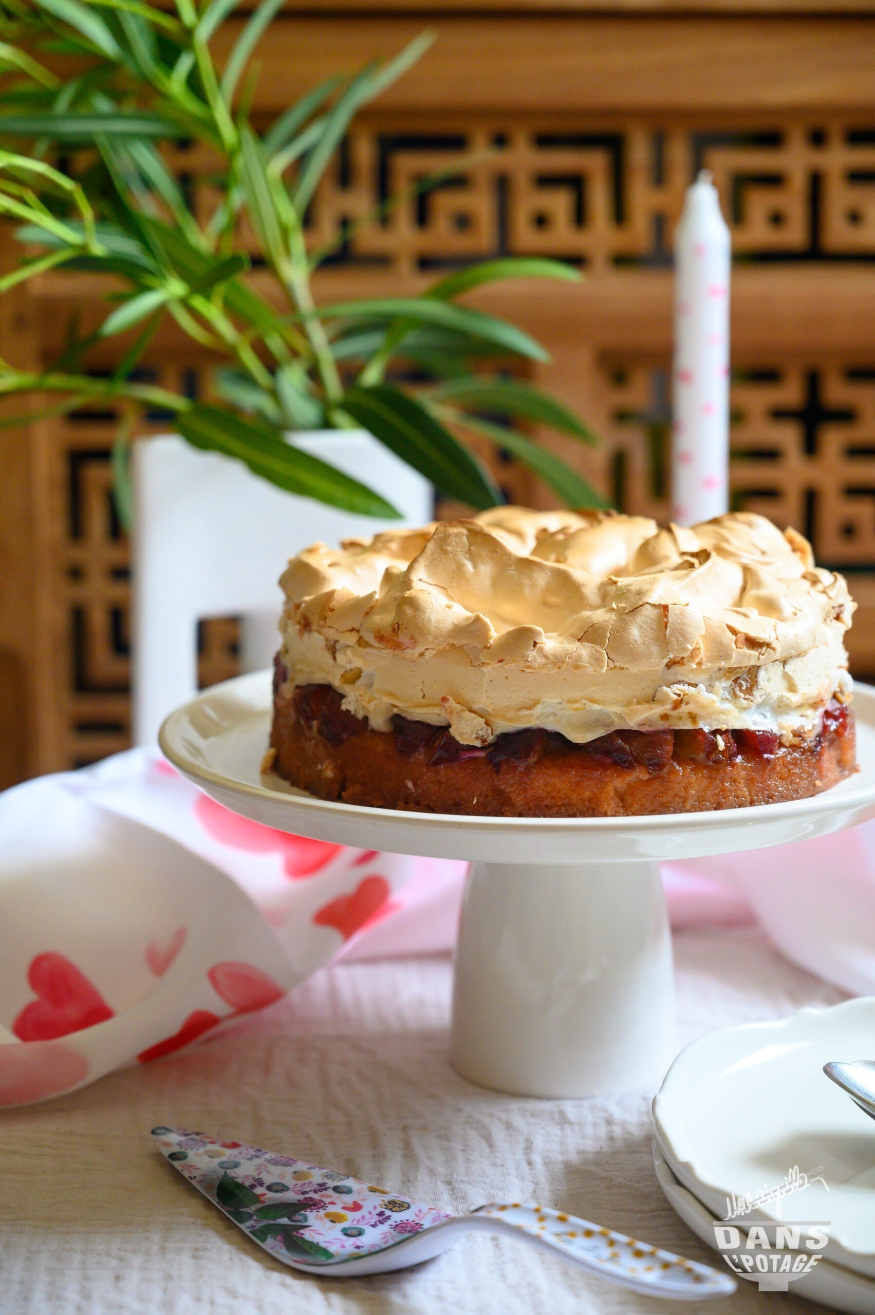 gâteaux louise aux prunes d'Ottolenghi