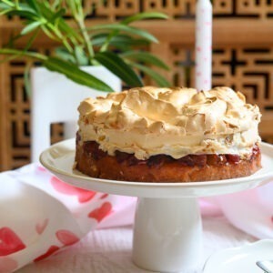 gâteau Louise aux prunes d'Ottolenghi