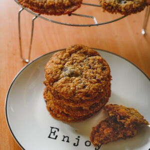 cookies noisette chocolat