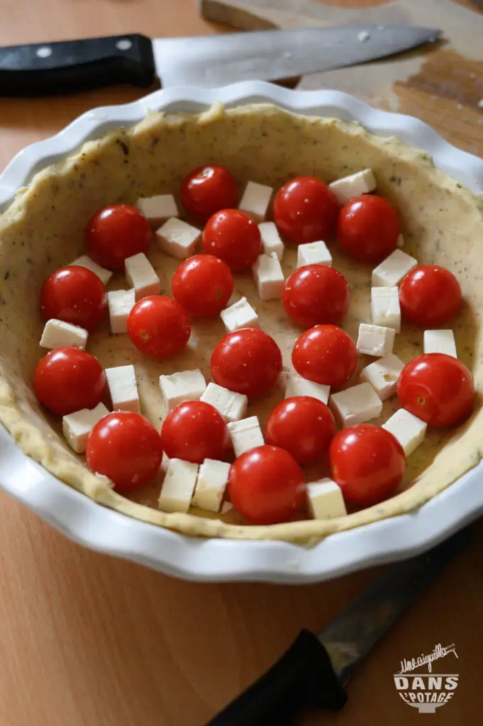 quiche tomates cerises 