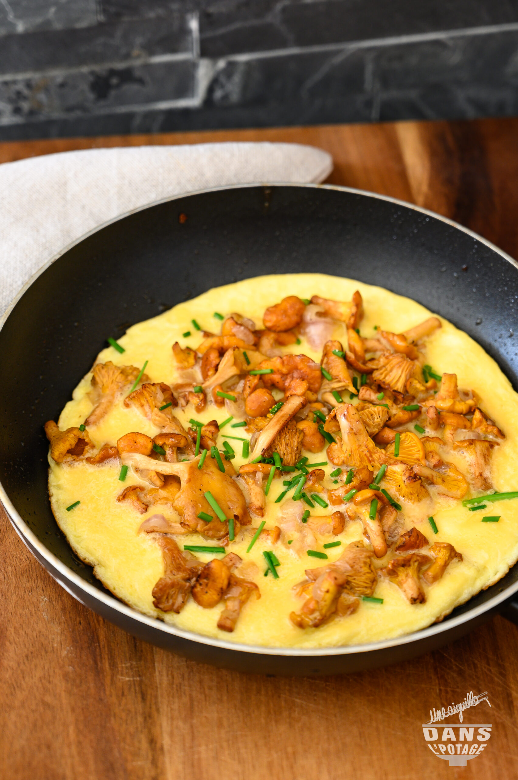 omelette aux girolles